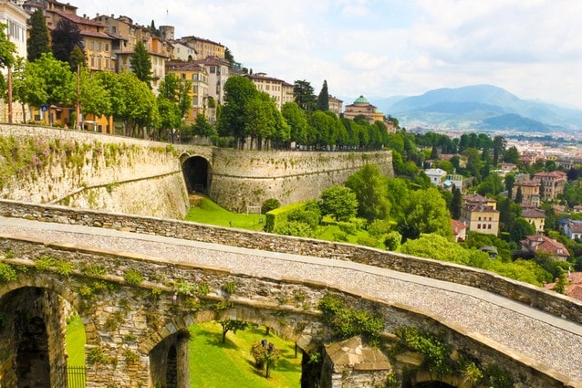 Bergamo, Benátské hradby