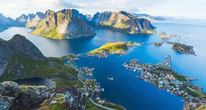 Lofotské ostrovy Lofoten islands