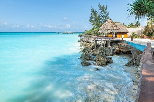 Zanzibar pláž