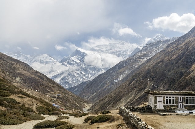 Vesnice Yak Kharka