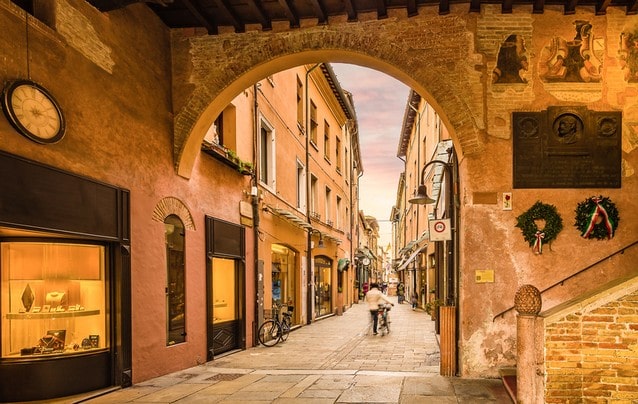 Ravenna, Emilia-Romagna v Itálii