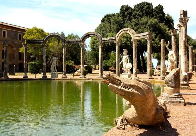 Tivoli, Hadriánova vila, region Lazio
