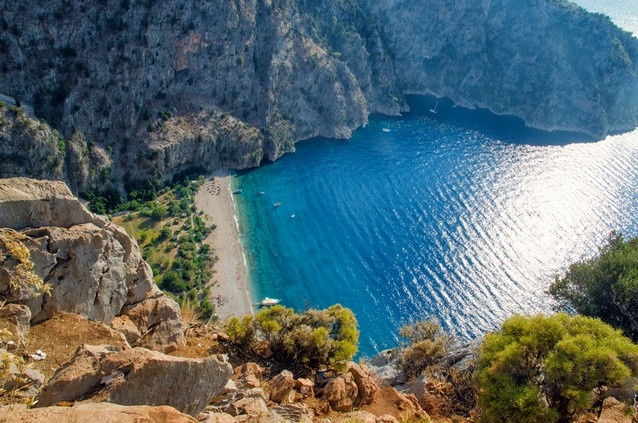 údolí motýlů - Oludeniz, Turecko