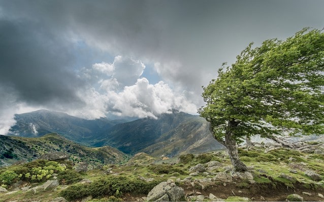 Horský hřeben na Korsice - GR20