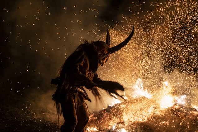 Vánoční zvyky - Rakouský Krampus