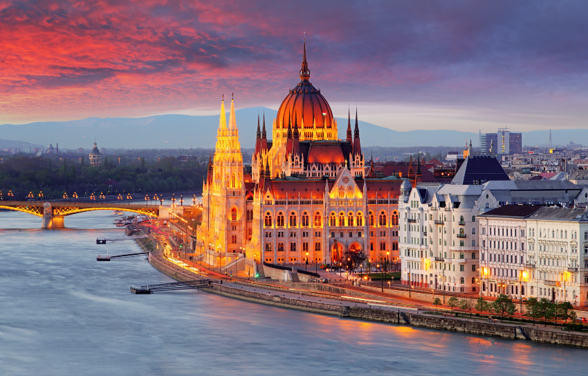 budapest city centre budapešť město